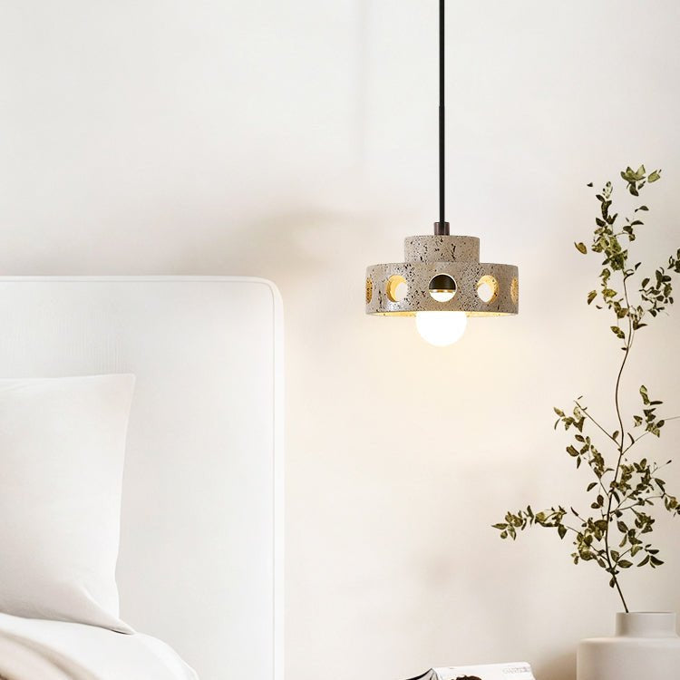 Forene Travertijnen Hanglamp
