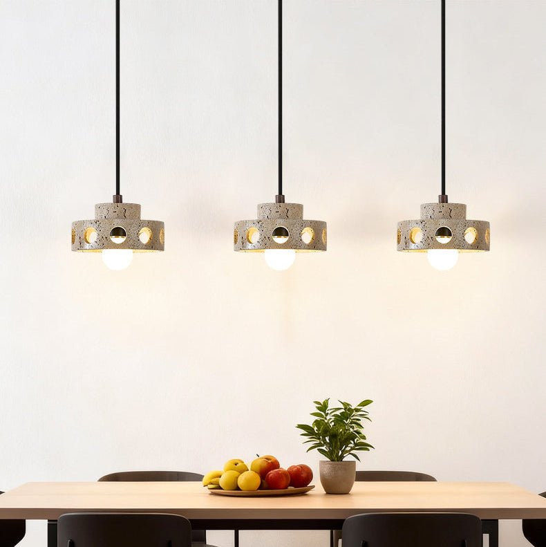 Forene Travertijnen Hanglamp