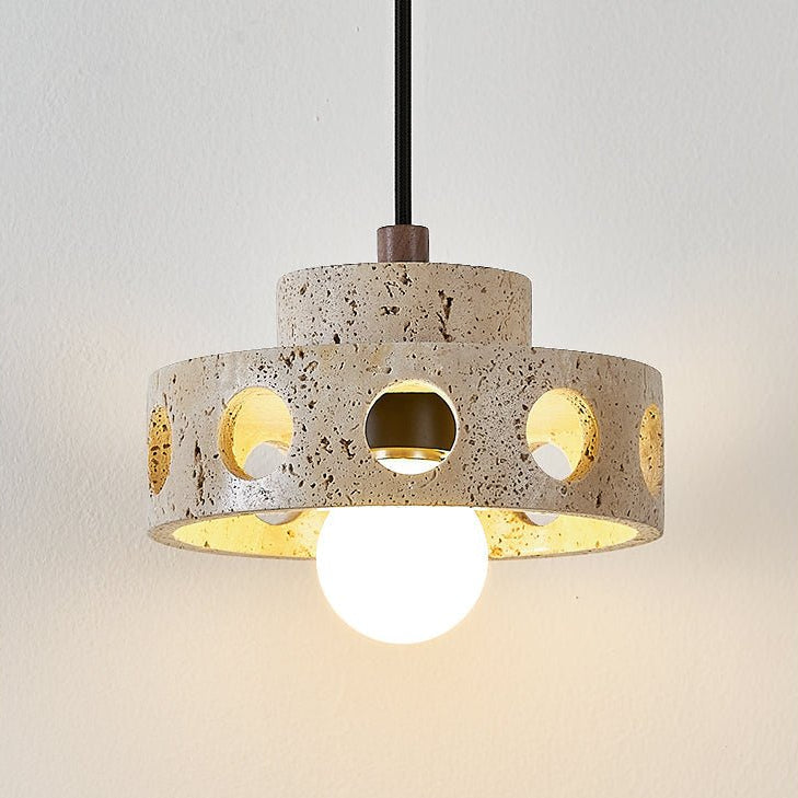 Forene Travertijnen Hanglamp