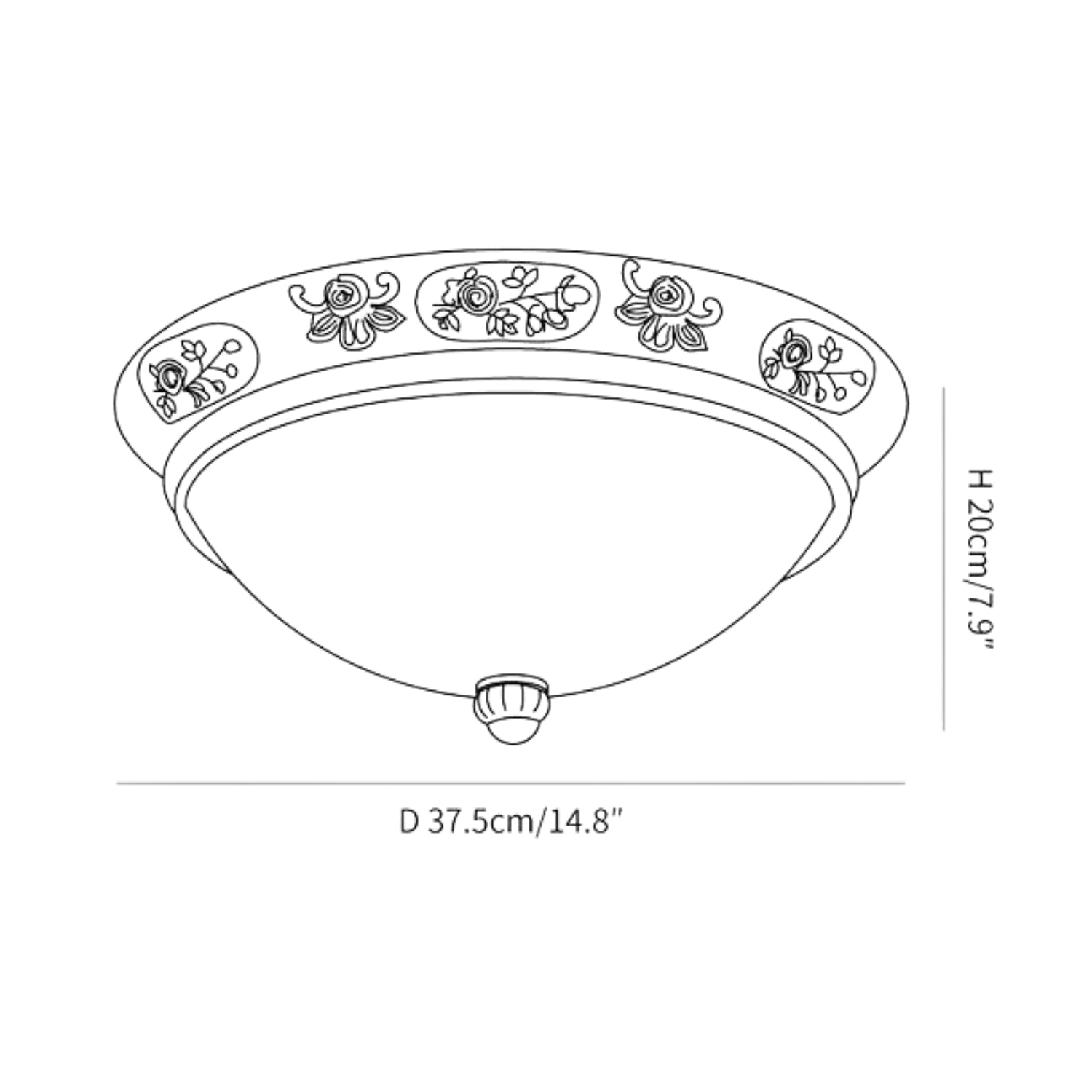 Dolienta Plafondlamp