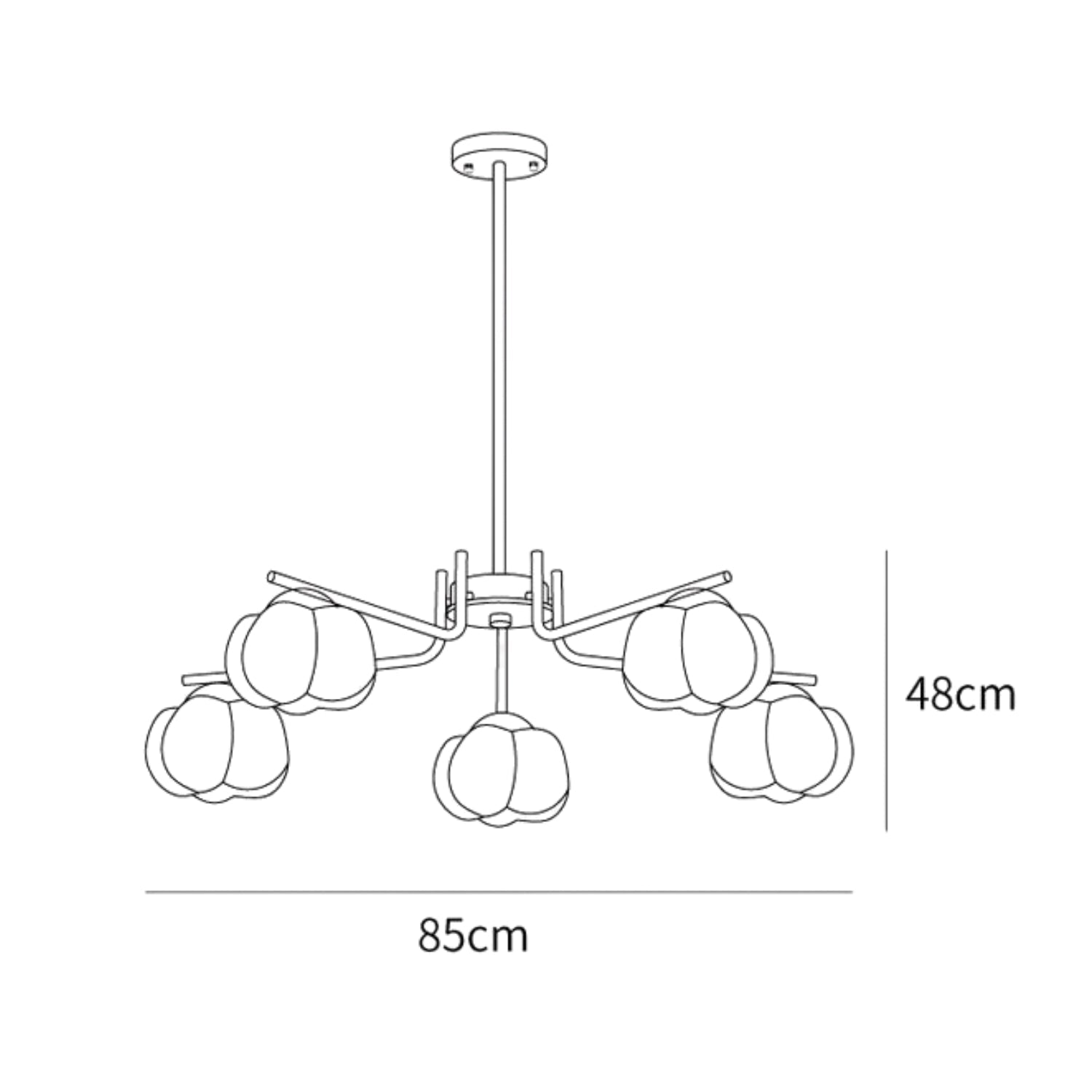 Jealis Plafondlamp