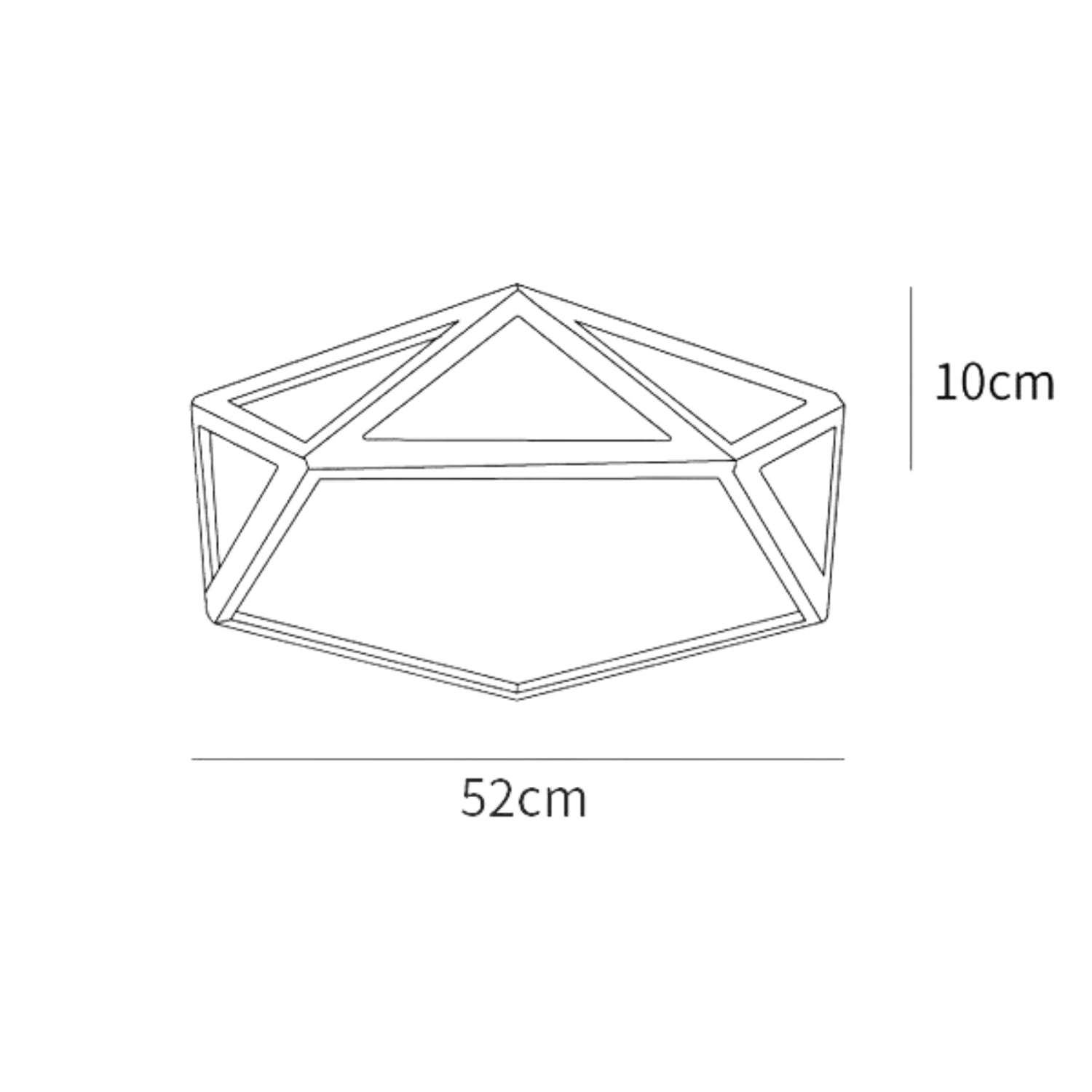 Dooles Houten Plafondlamp