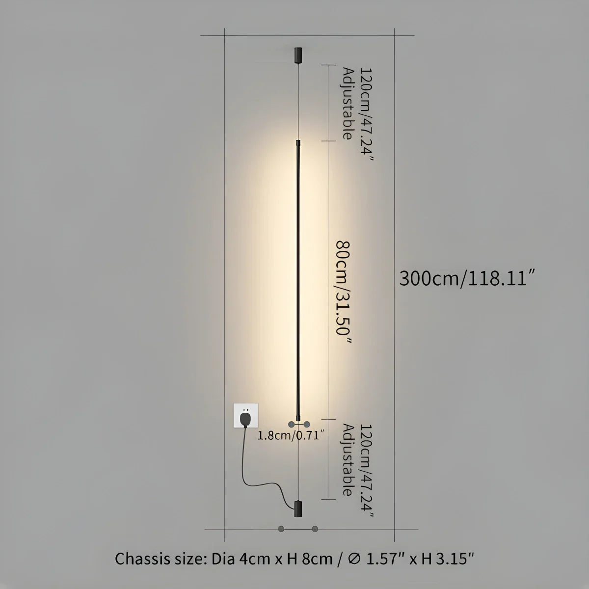 Belzon Vloer Tot Plafond Lamp