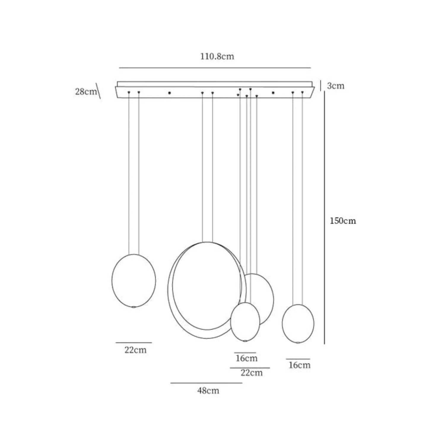 Cosemis Hanglamp