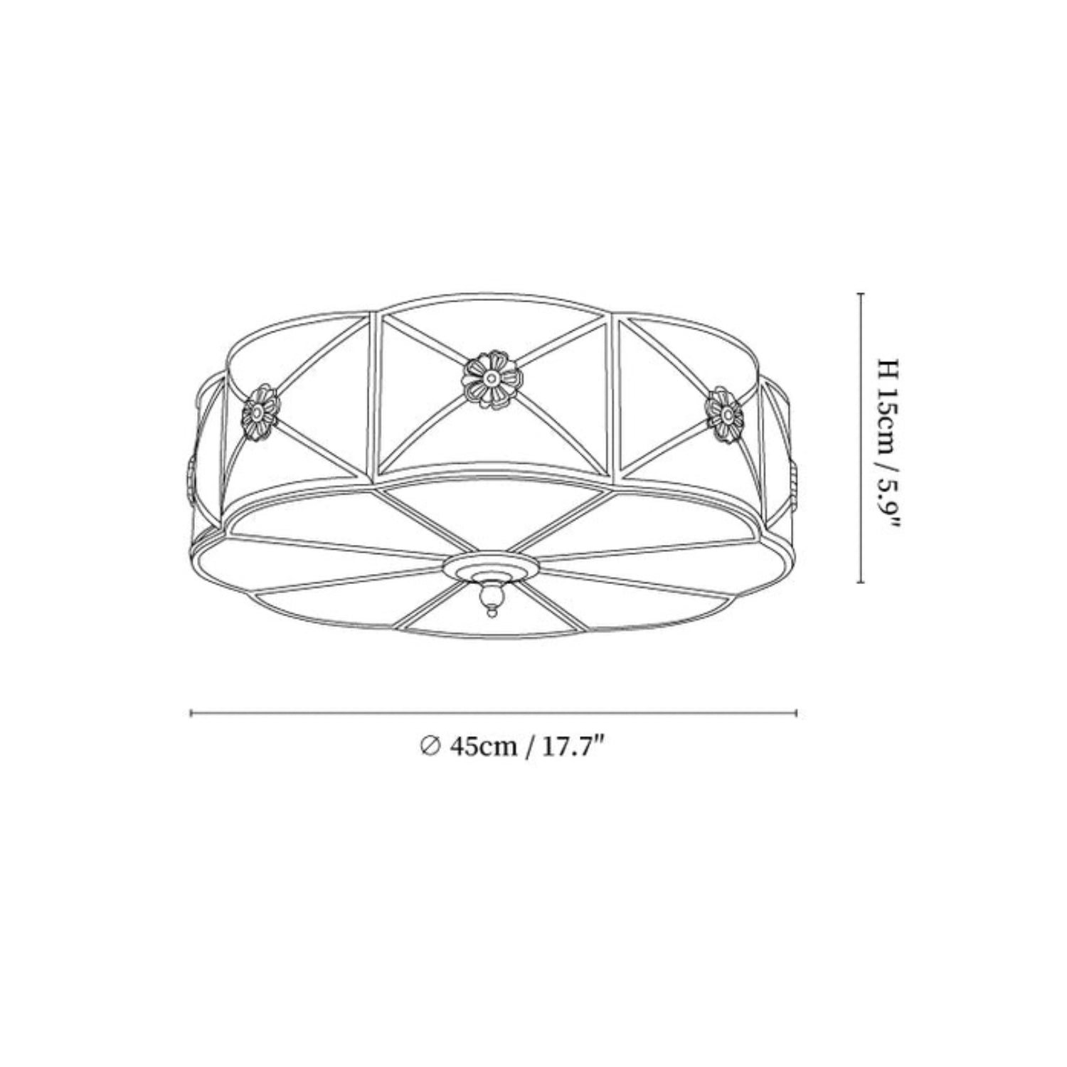 Pereston Plafondlamp