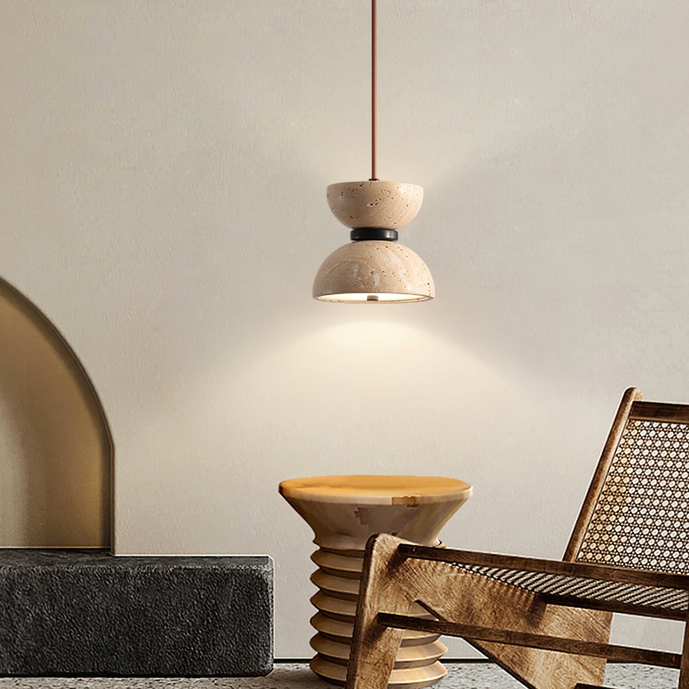 Jeleva Travertijn Hanglamp
