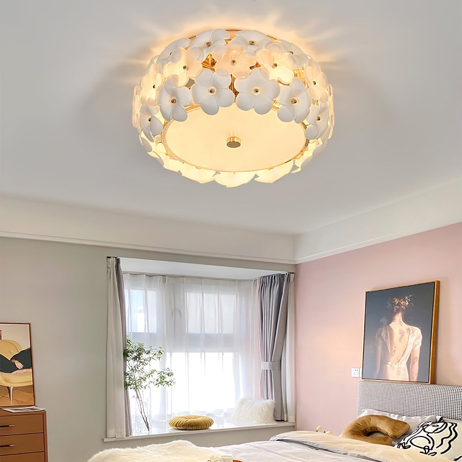 Regi Flower Plafondlamp