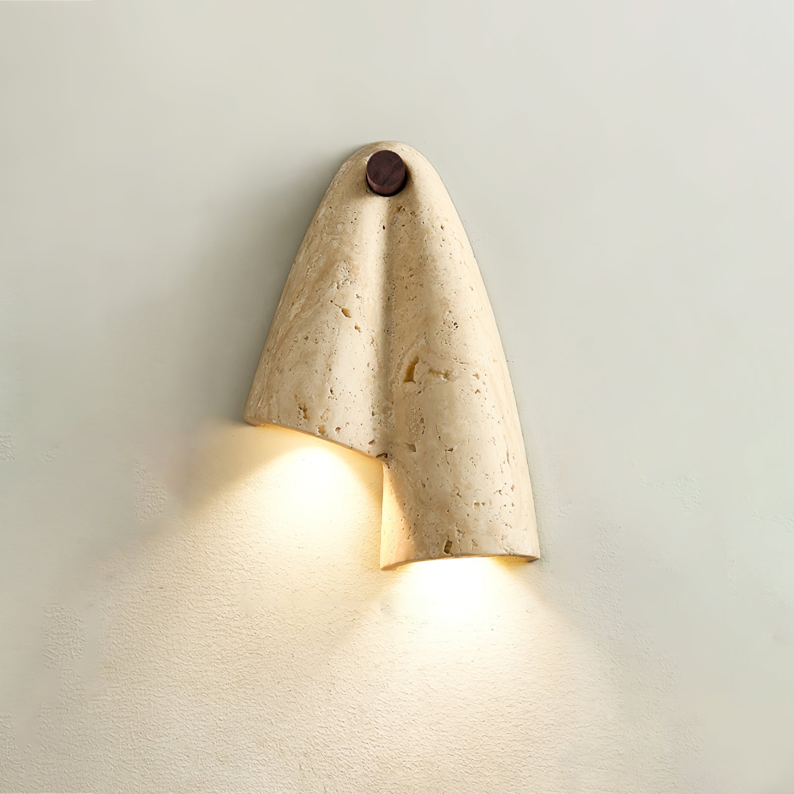 Doperez Natuursteen Wandlamp