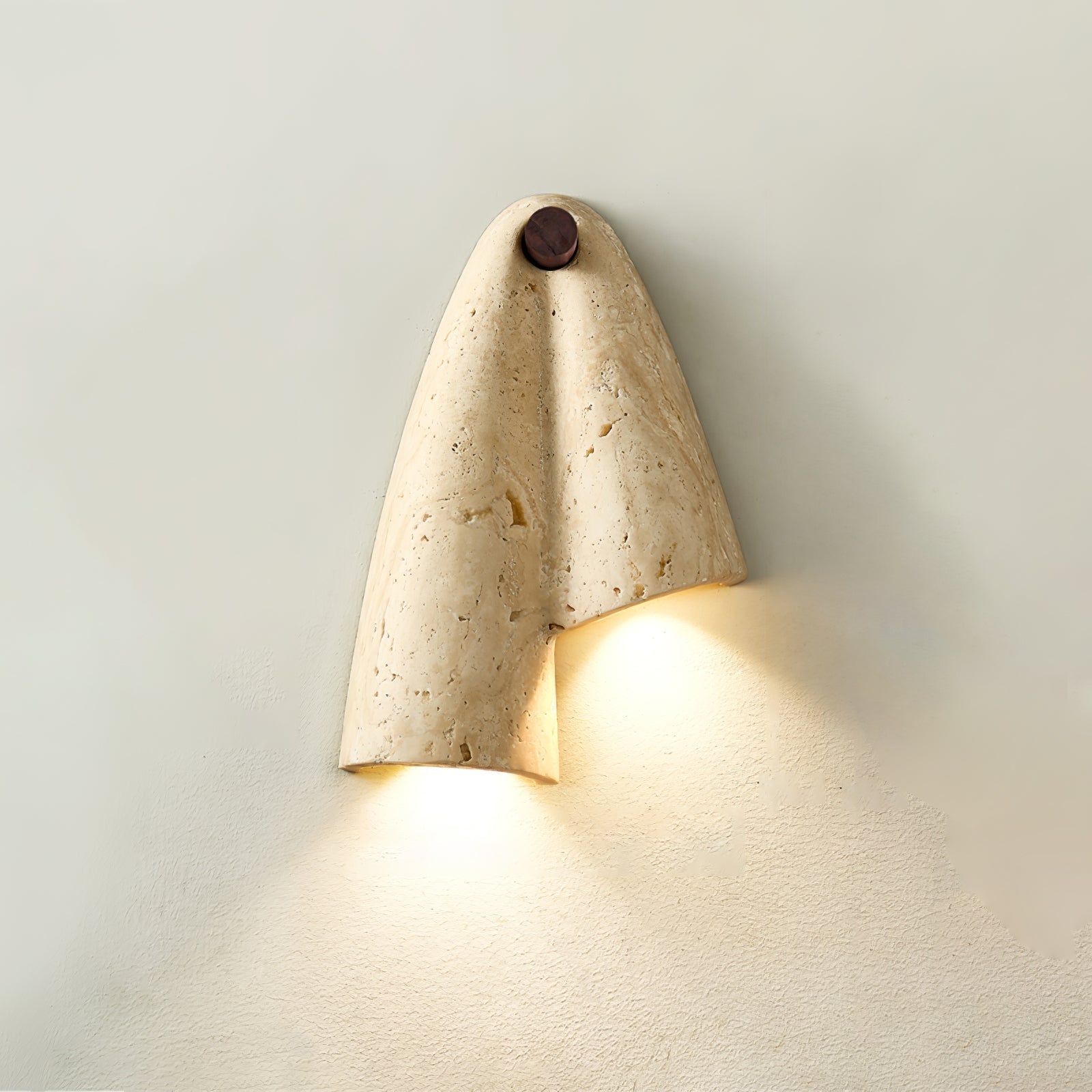 Doperez Natuursteen Wandlamp