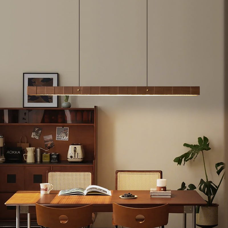Relvo Lineaire Houten Hanglamp