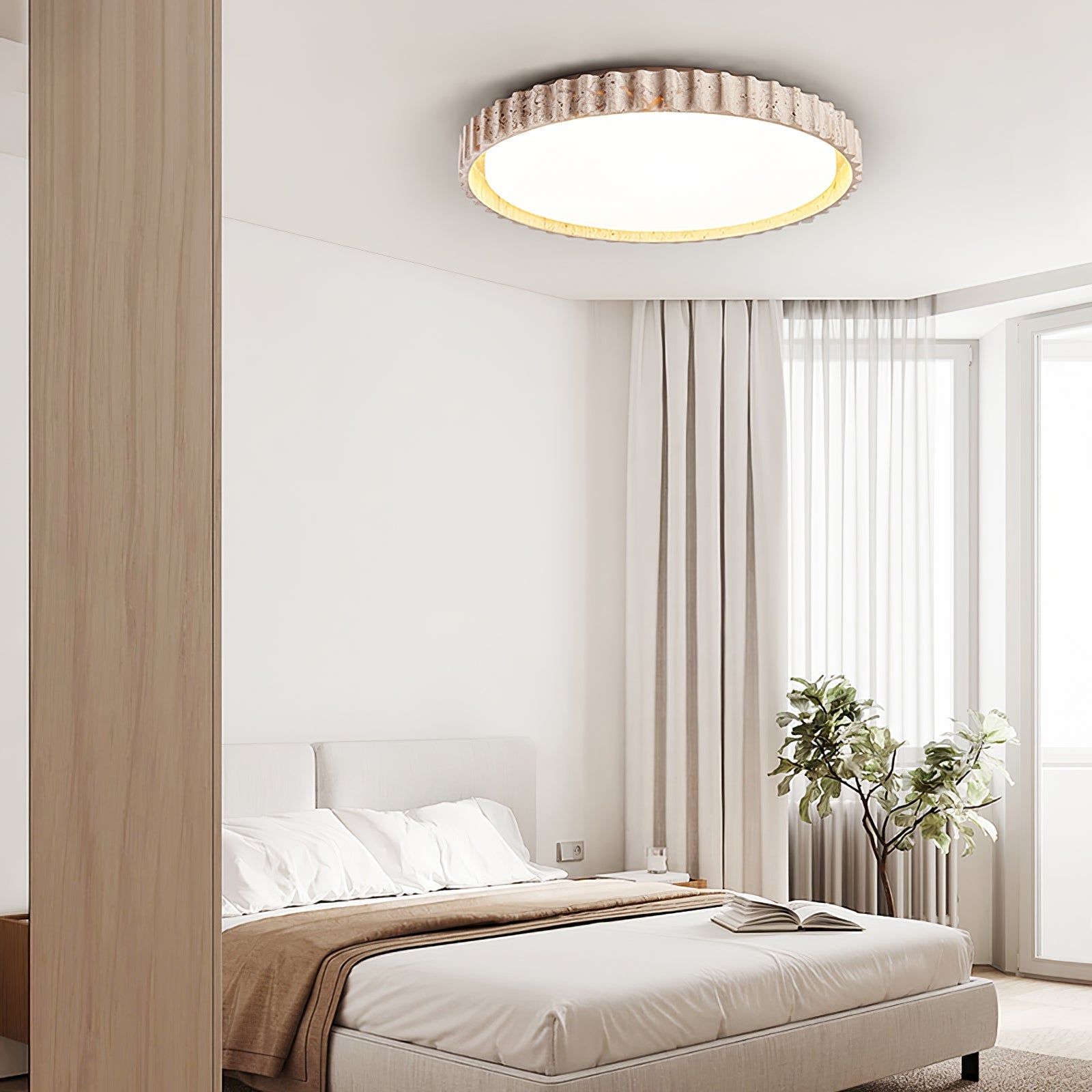 Riscom Natuursteen Plafondlamp