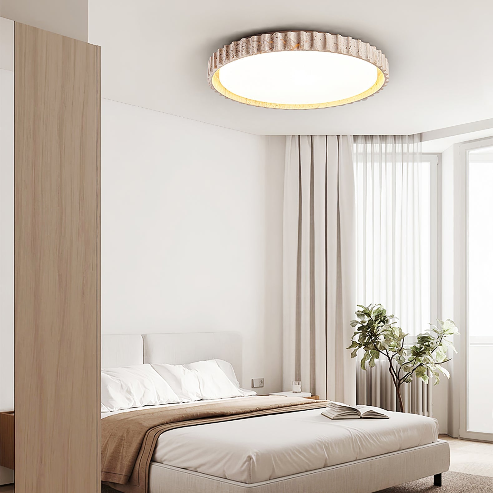 Riscom Natuursteen Plafondlamp