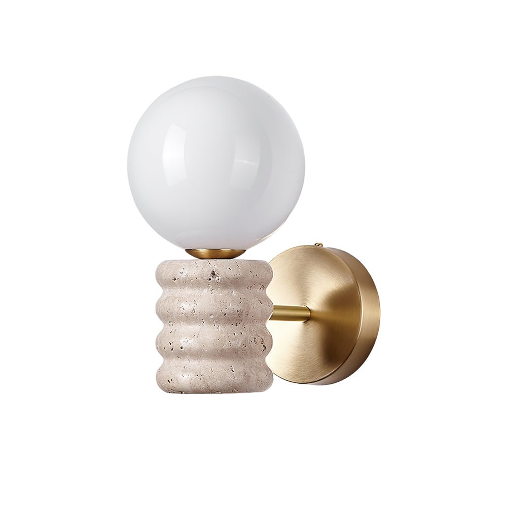 Remo Travertijnen Wandlamp
