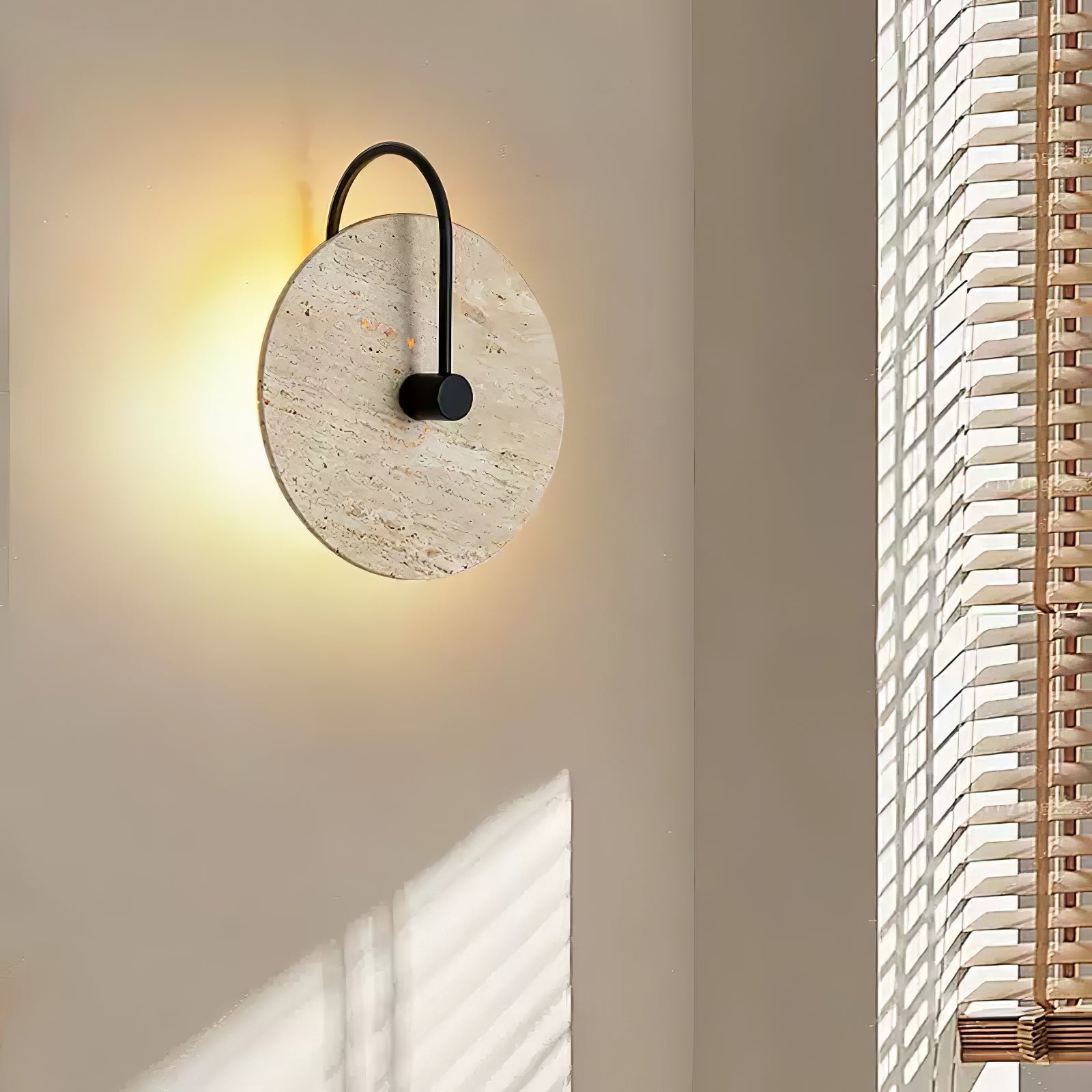 Sedona Travertijnen Wandlamp