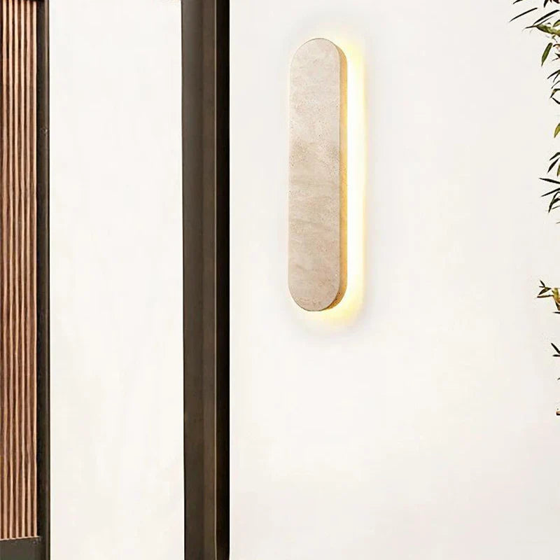 Luzora Natuursteen Wandlamp