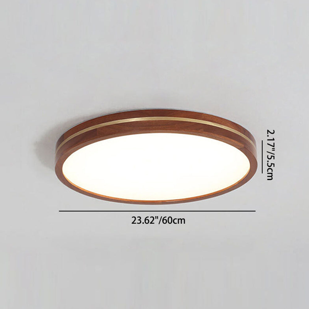 Sunlem Houten Plafondlamp