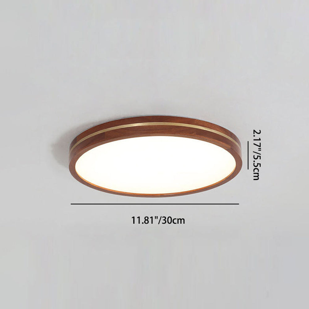 Sunlem Houten Plafondlamp
