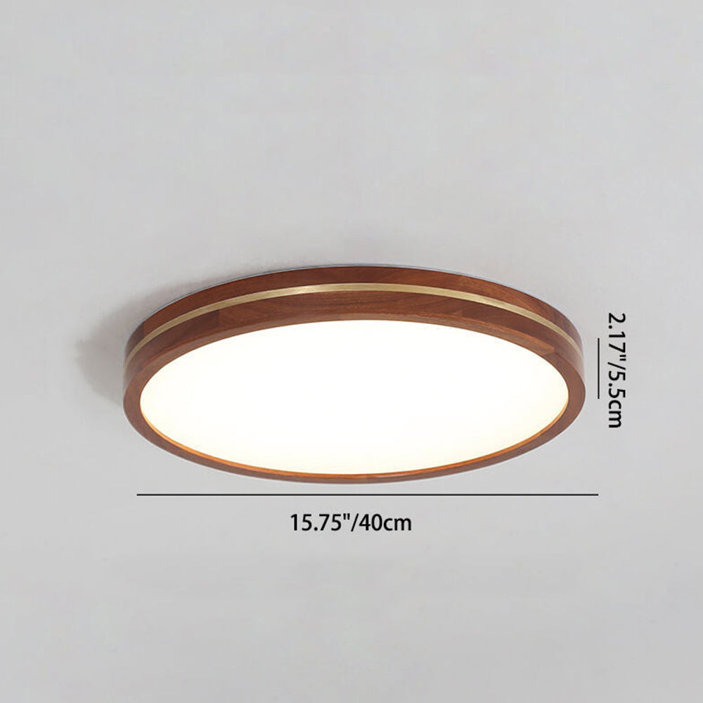Sunlem Houten Plafondlamp