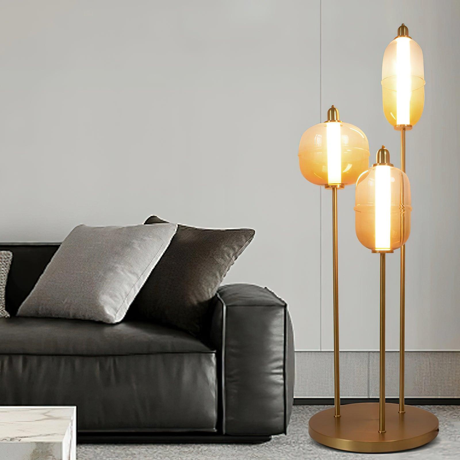 Soafu Triple Vloerlamp
