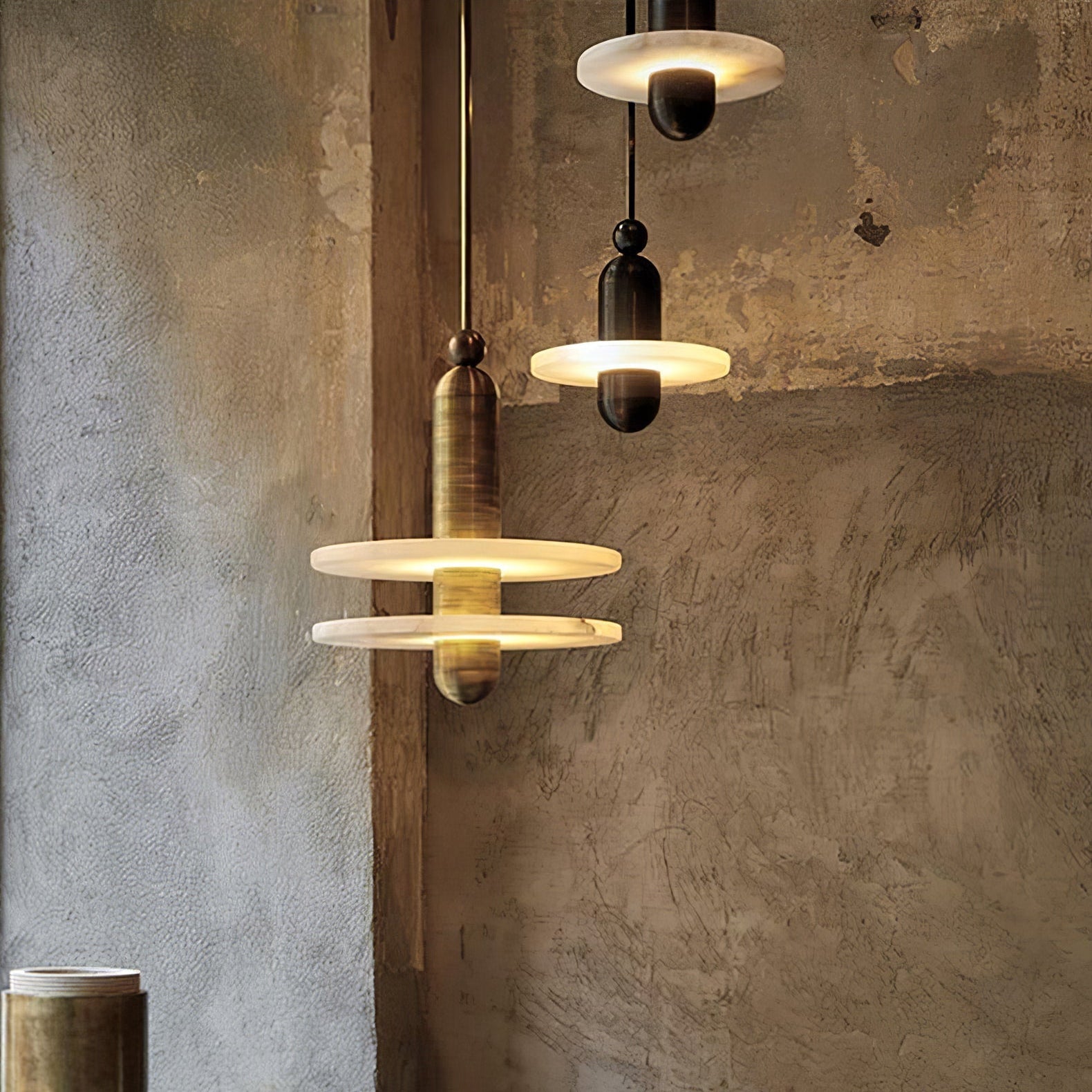 Senmif Albast Ring Hanglamp