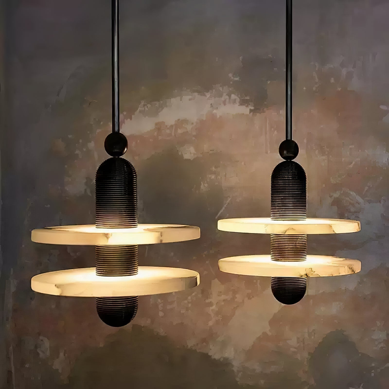 Senmif Albast Ring Hanglamp