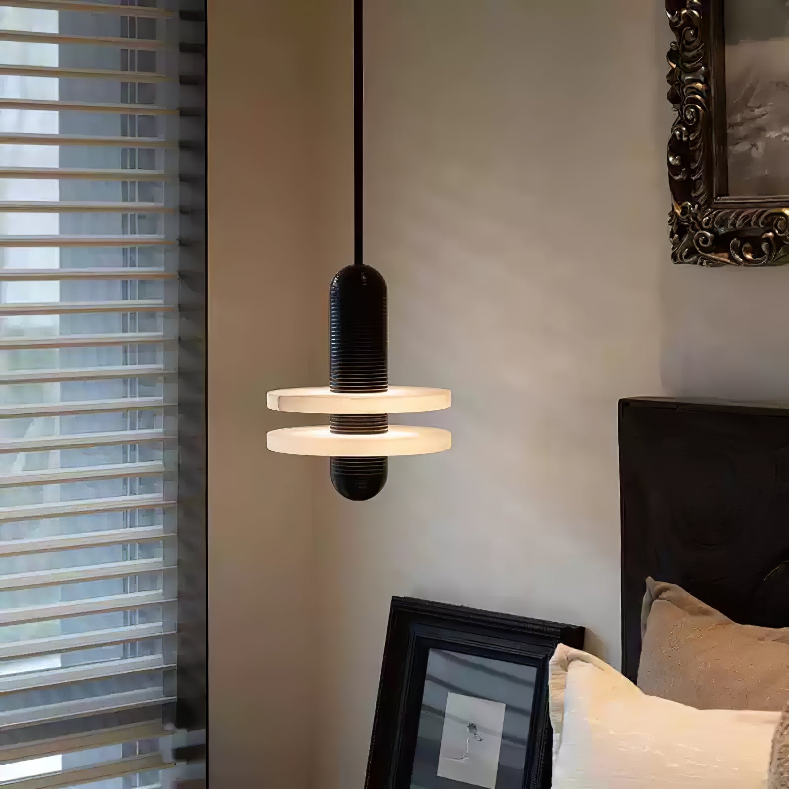 Senmif Albast Ring Hanglamp