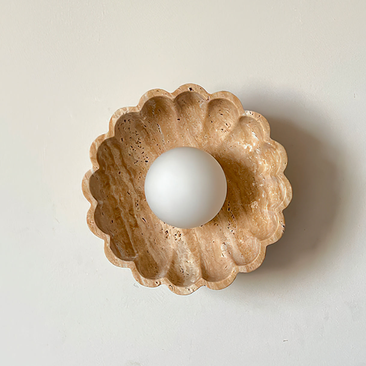 Meyliva Natuursteen Wandlamp
