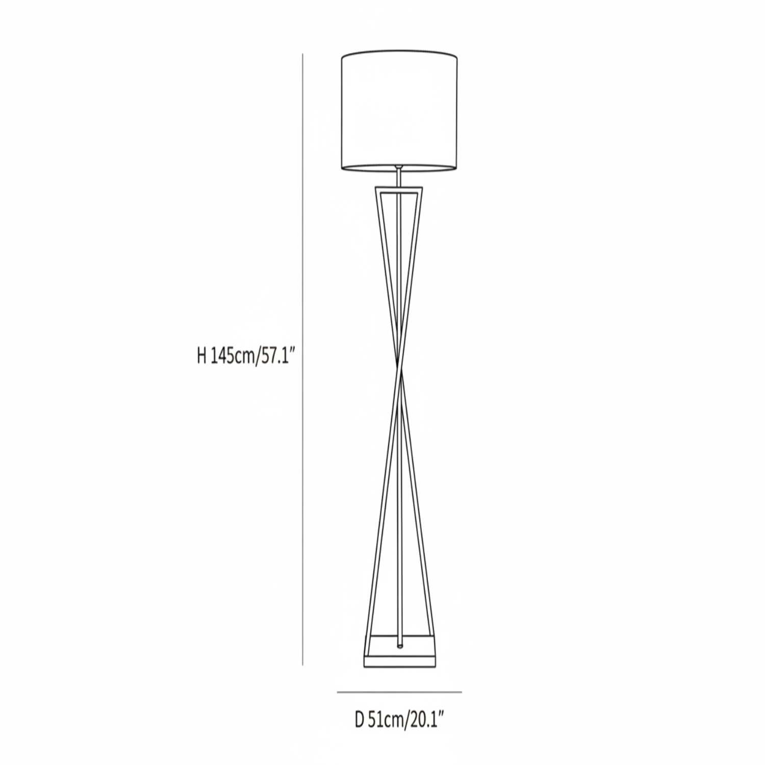 Bolentes Vloerlamp
