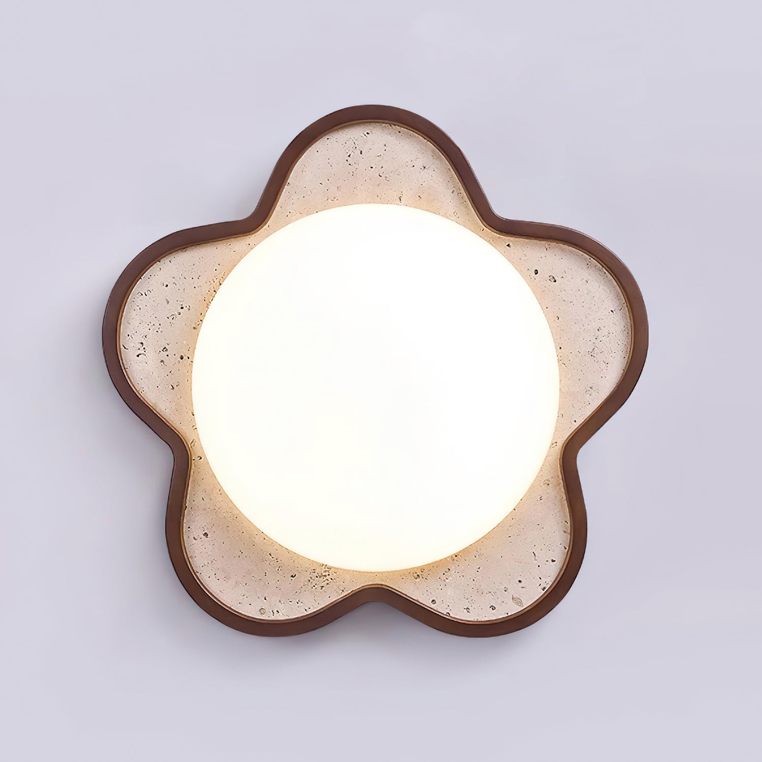 Stervorm Natuursteen Plafondlamp