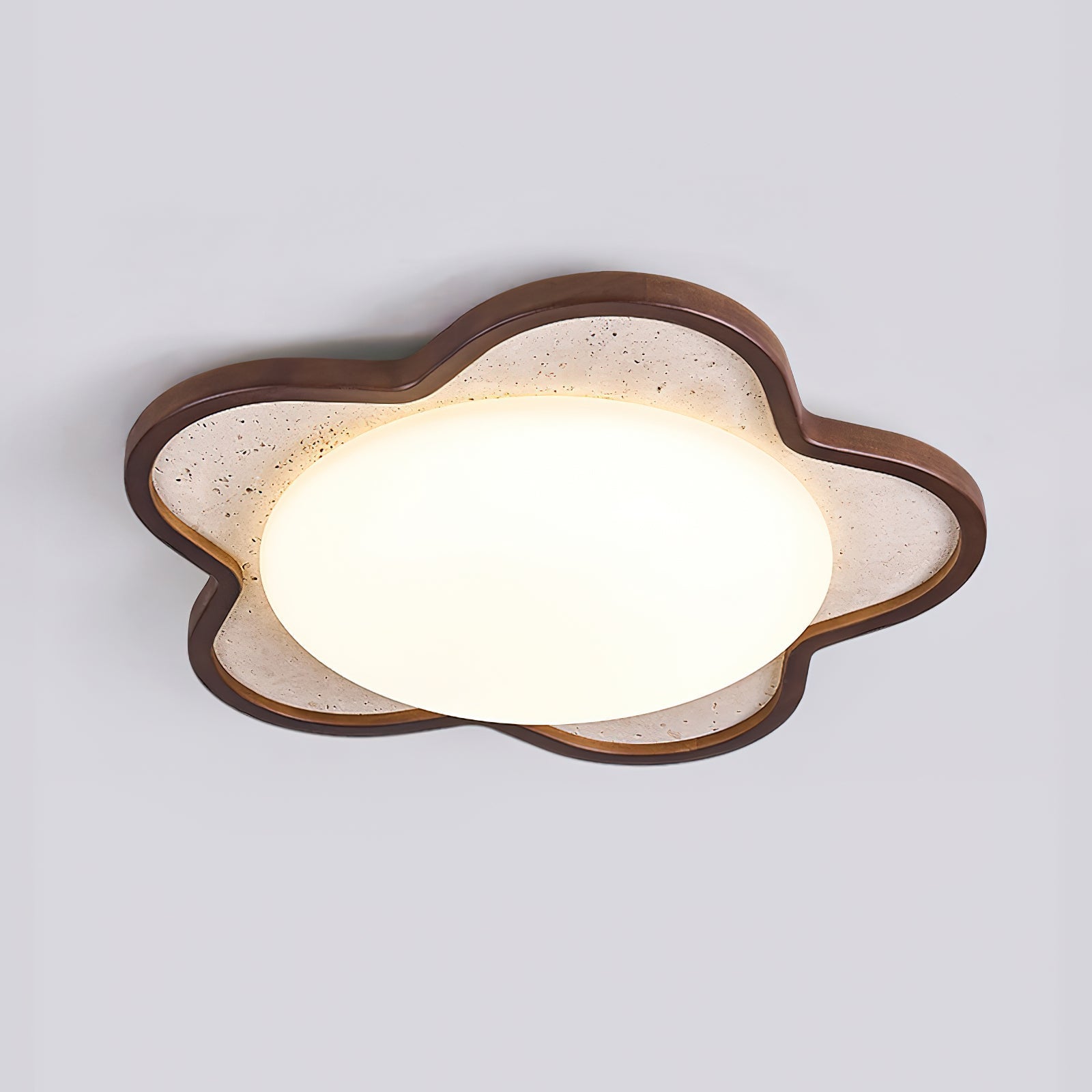 Stervorm Natuursteen Plafondlamp
