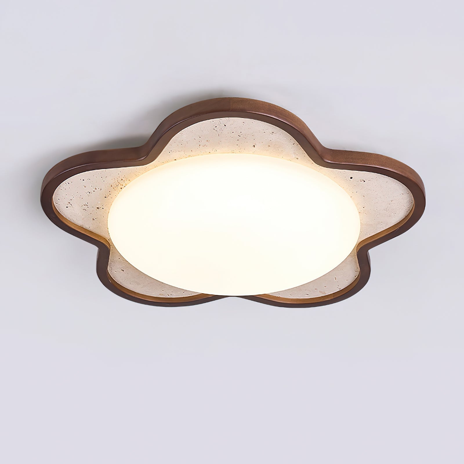 Stervorm Natuursteen Plafondlamp