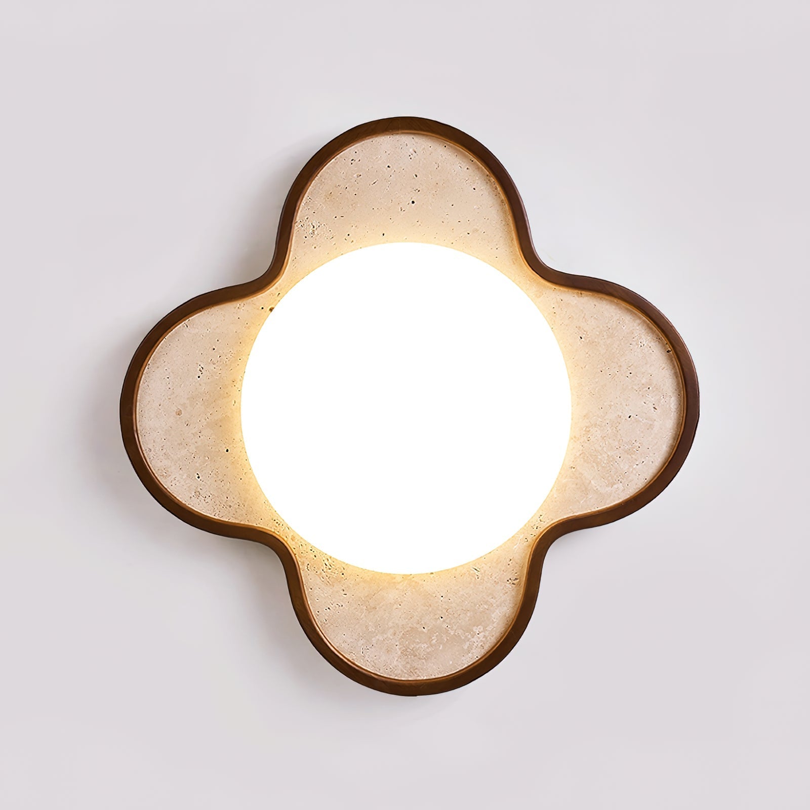 Stervorm Natuursteen Plafondlamp