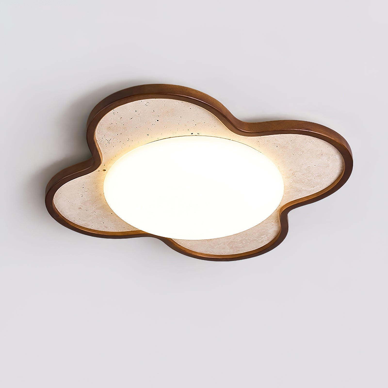 Stervorm Natuursteen Plafondlamp