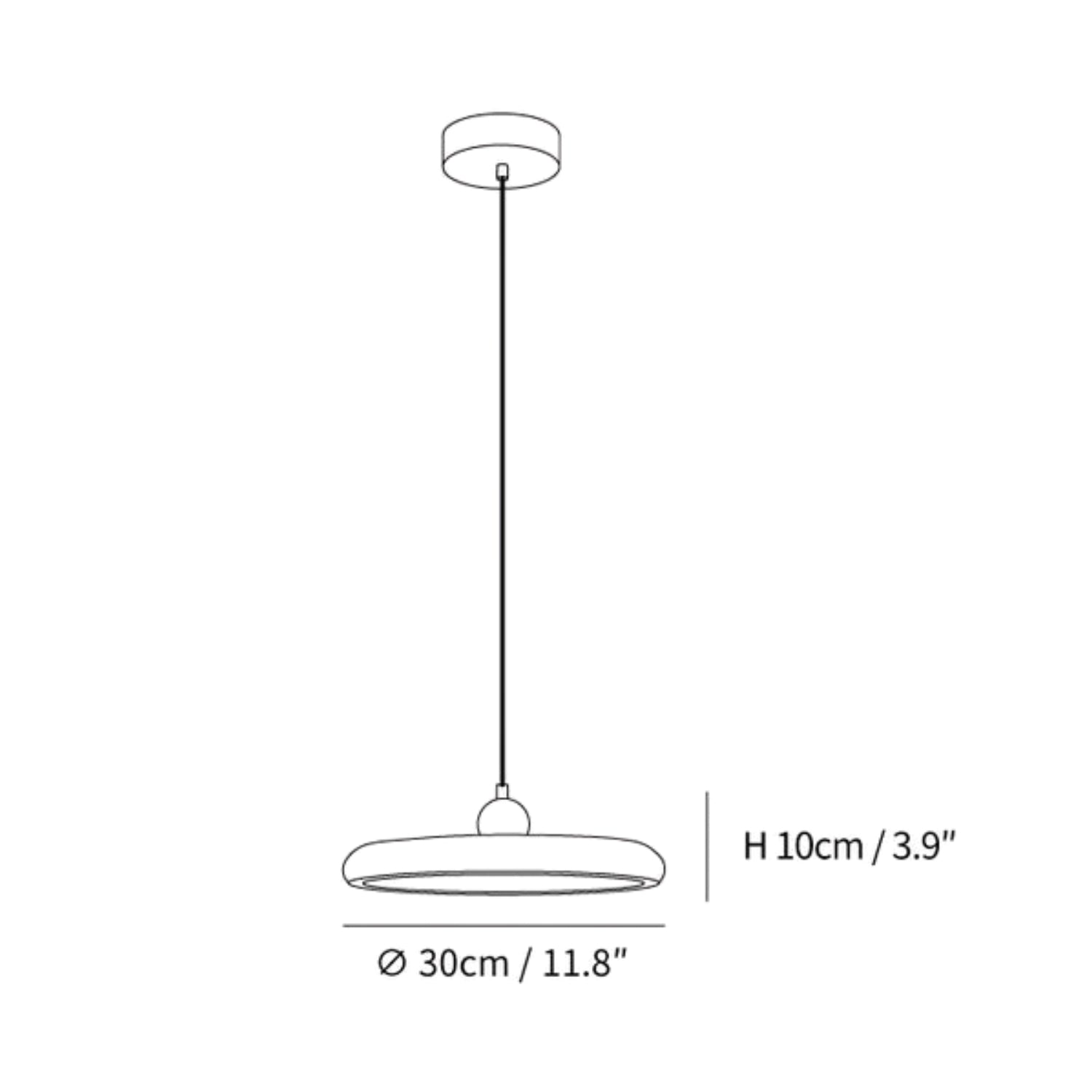 Doza Disc Hanglamp
