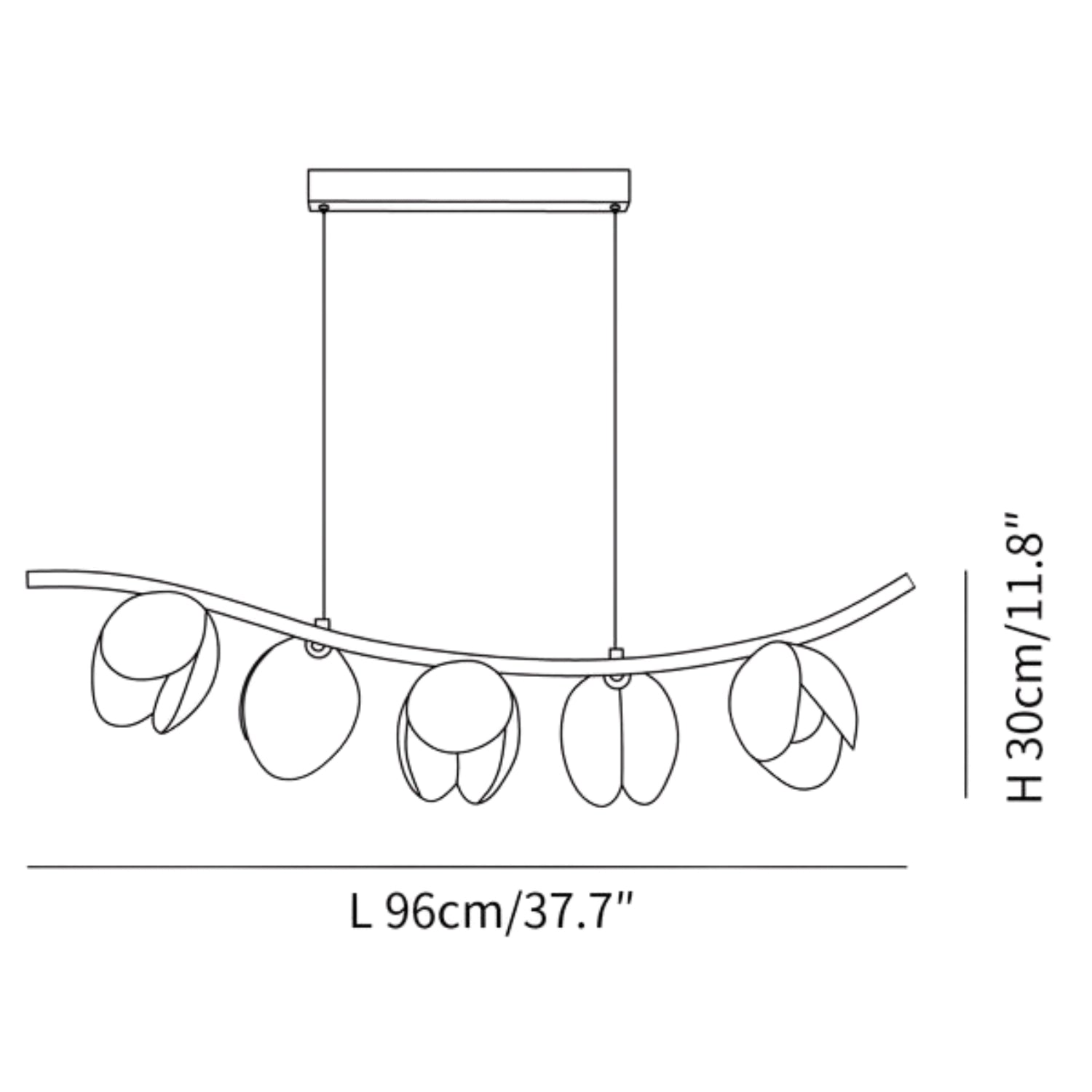 Misola Flowers Hanglamp