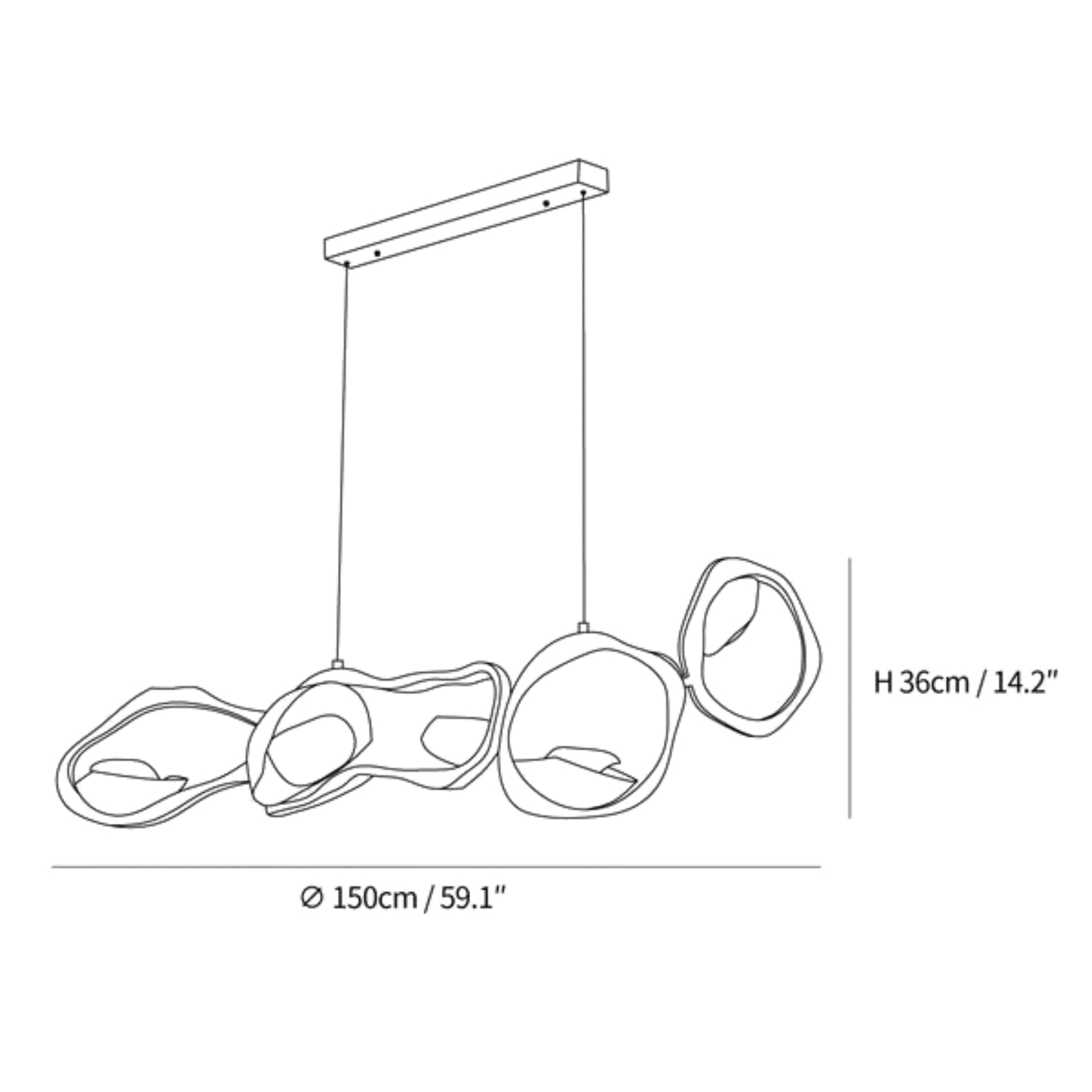 Mescolica Hanglamp