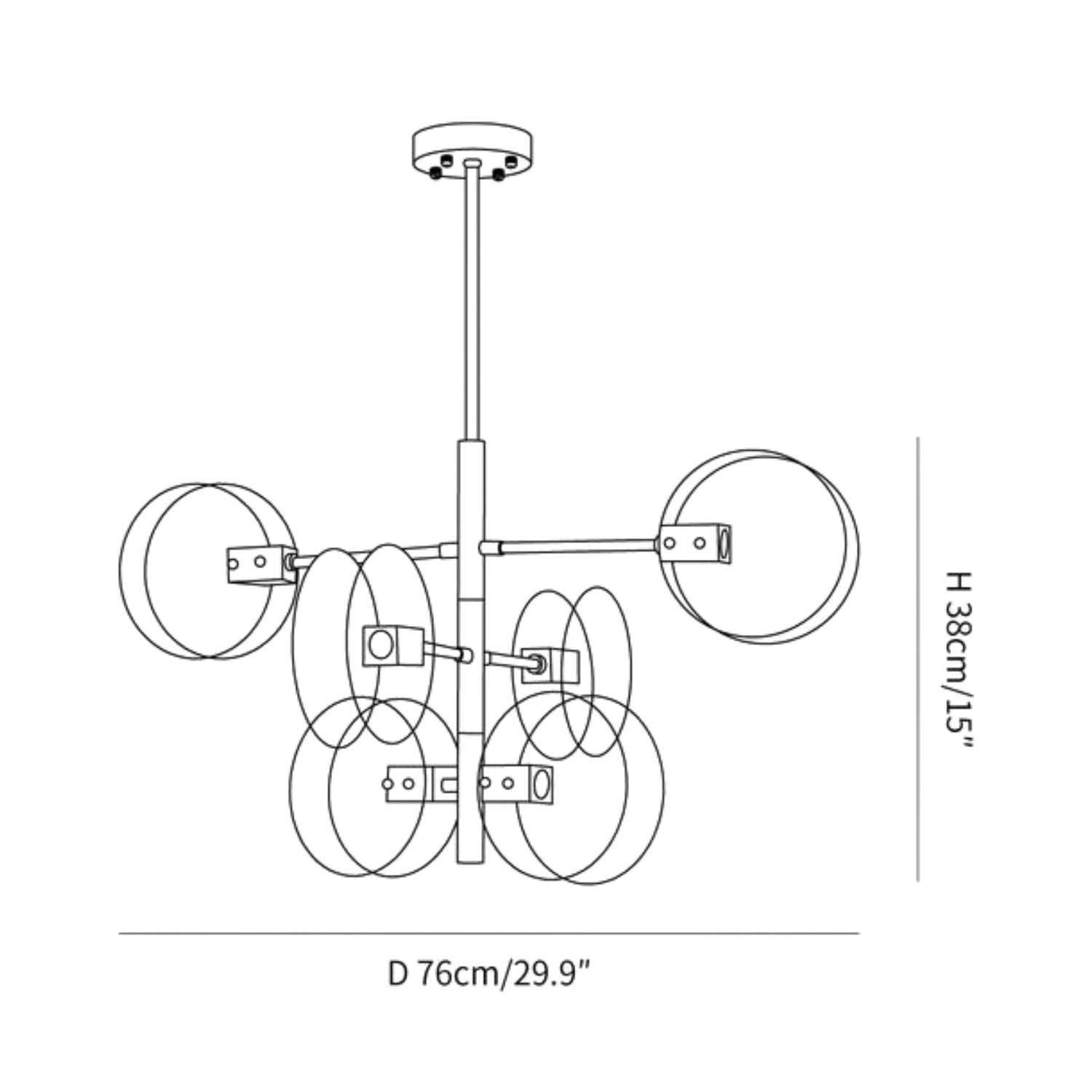 Aremosa Hanglamp