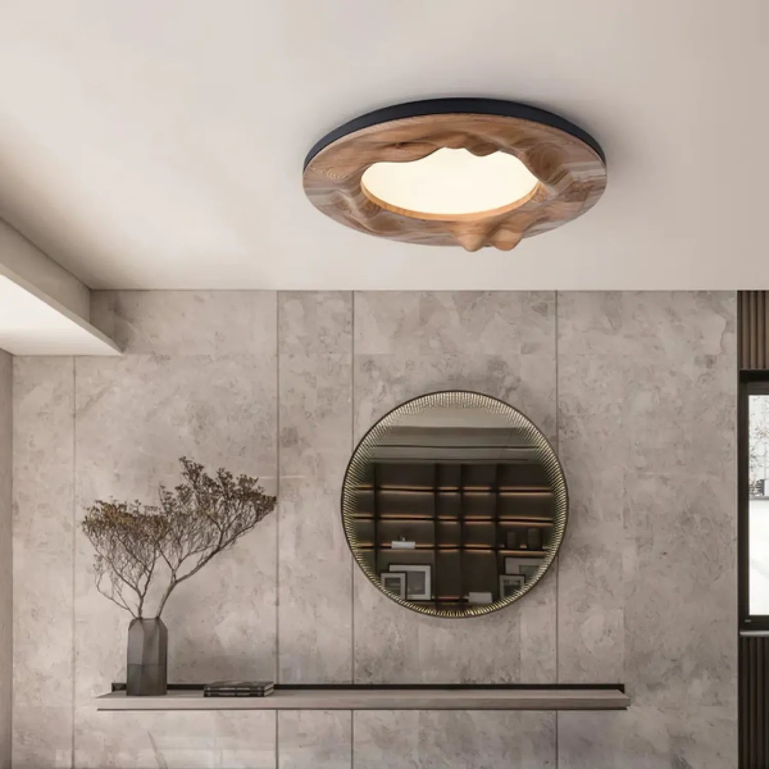 Craete Houten Plafondlamp