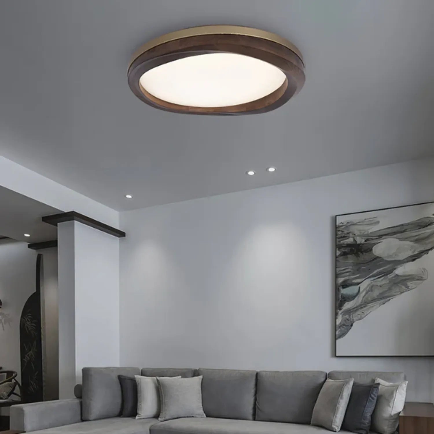 Craete Houten Plafondlamp