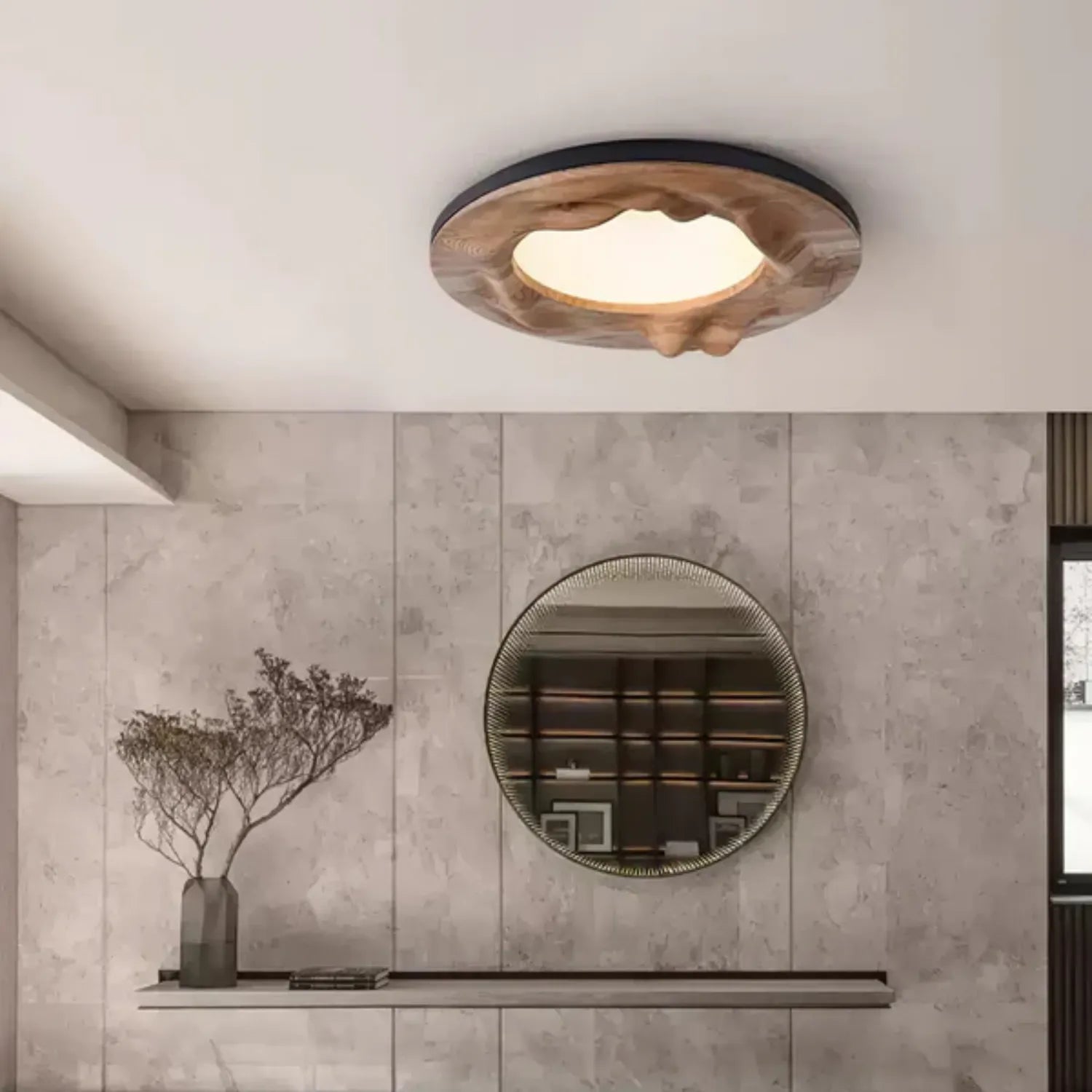 Craete Houten Plafondlamp