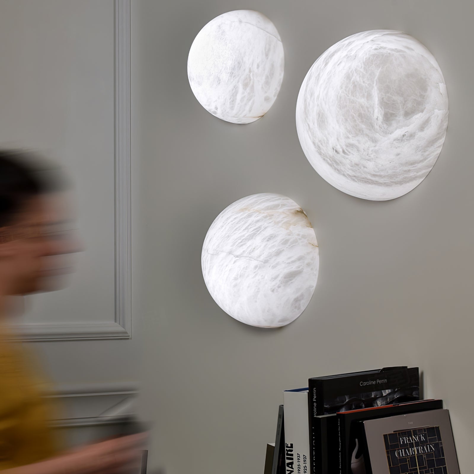 Clobe Albasten Wandlamp