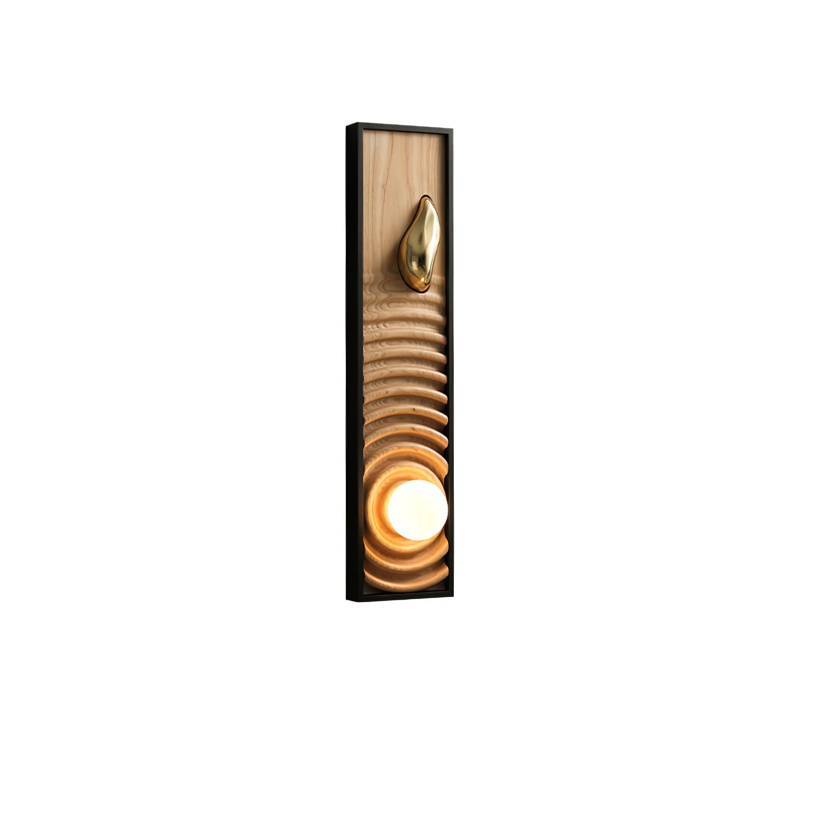 Moluze Houten Wandlamp