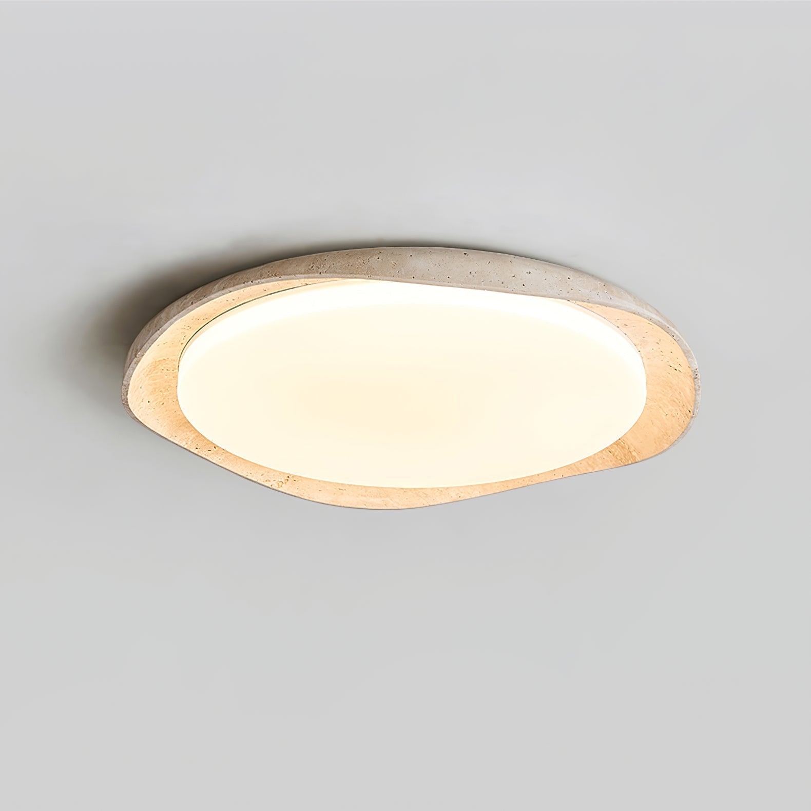 Seiyzan Natuursteen Plafondlamp