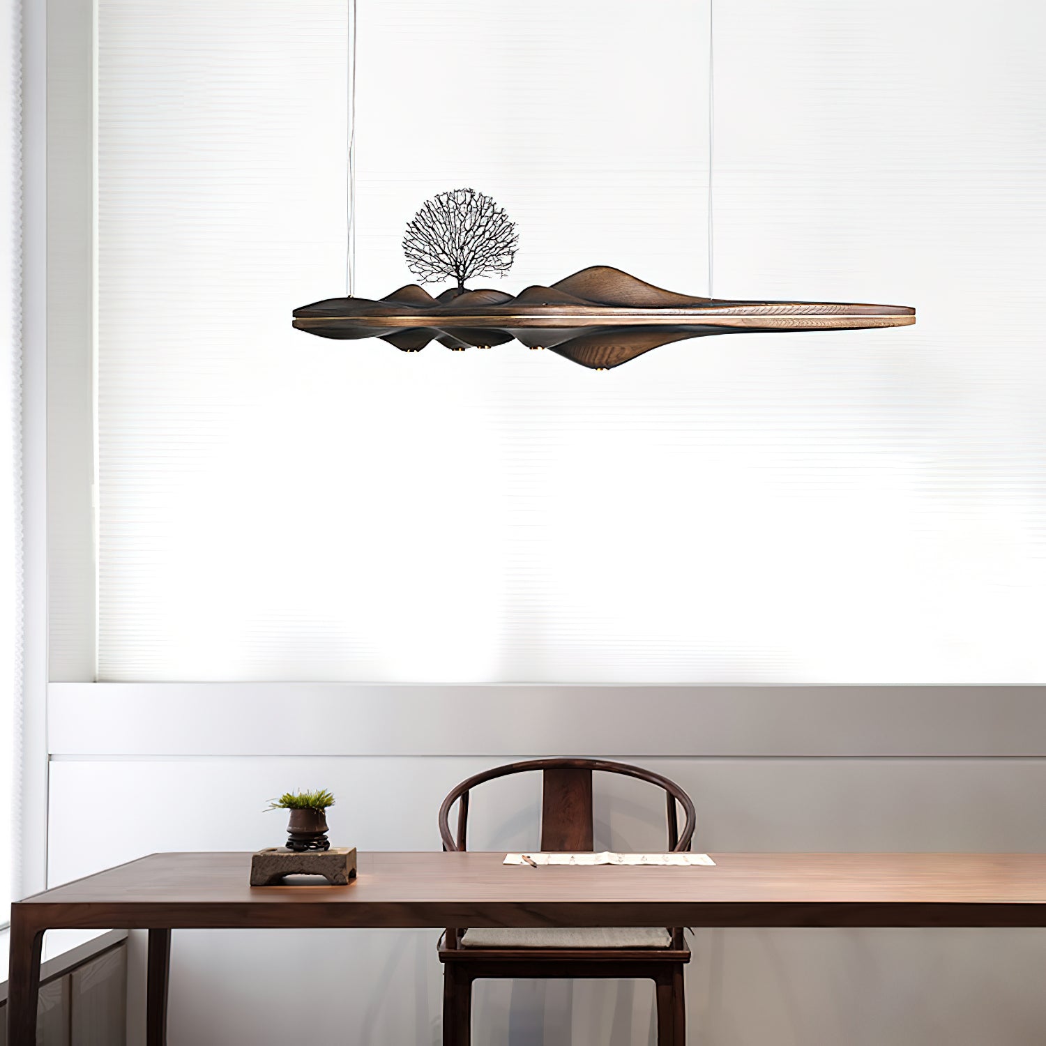 Merocone Houten Hanglamp