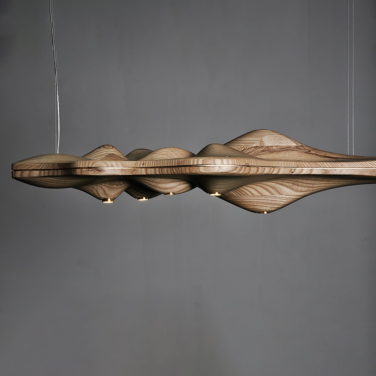 Merocone Houten Hanglamp