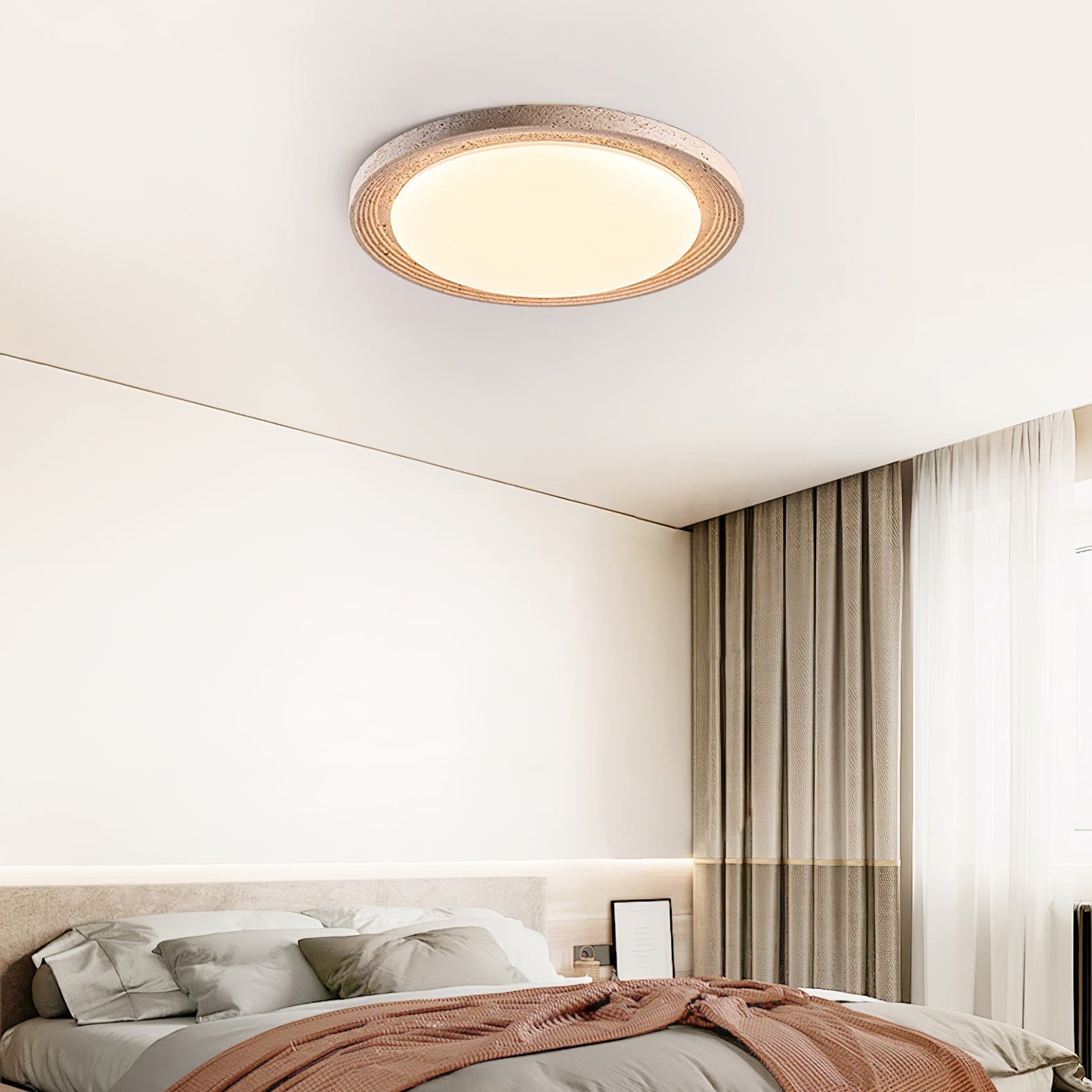 Senoluza Natuursteen Plafondlamp