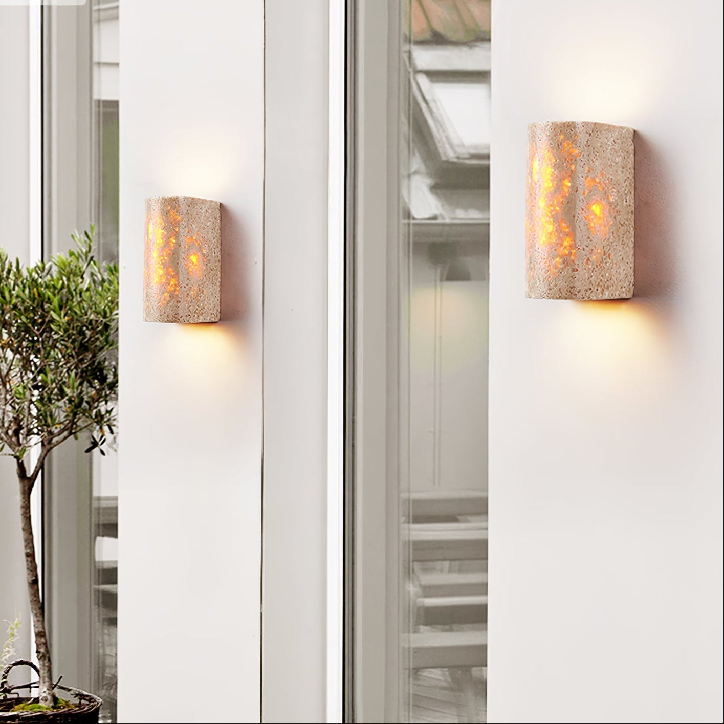 Veisona Natuursteen Wandlamp