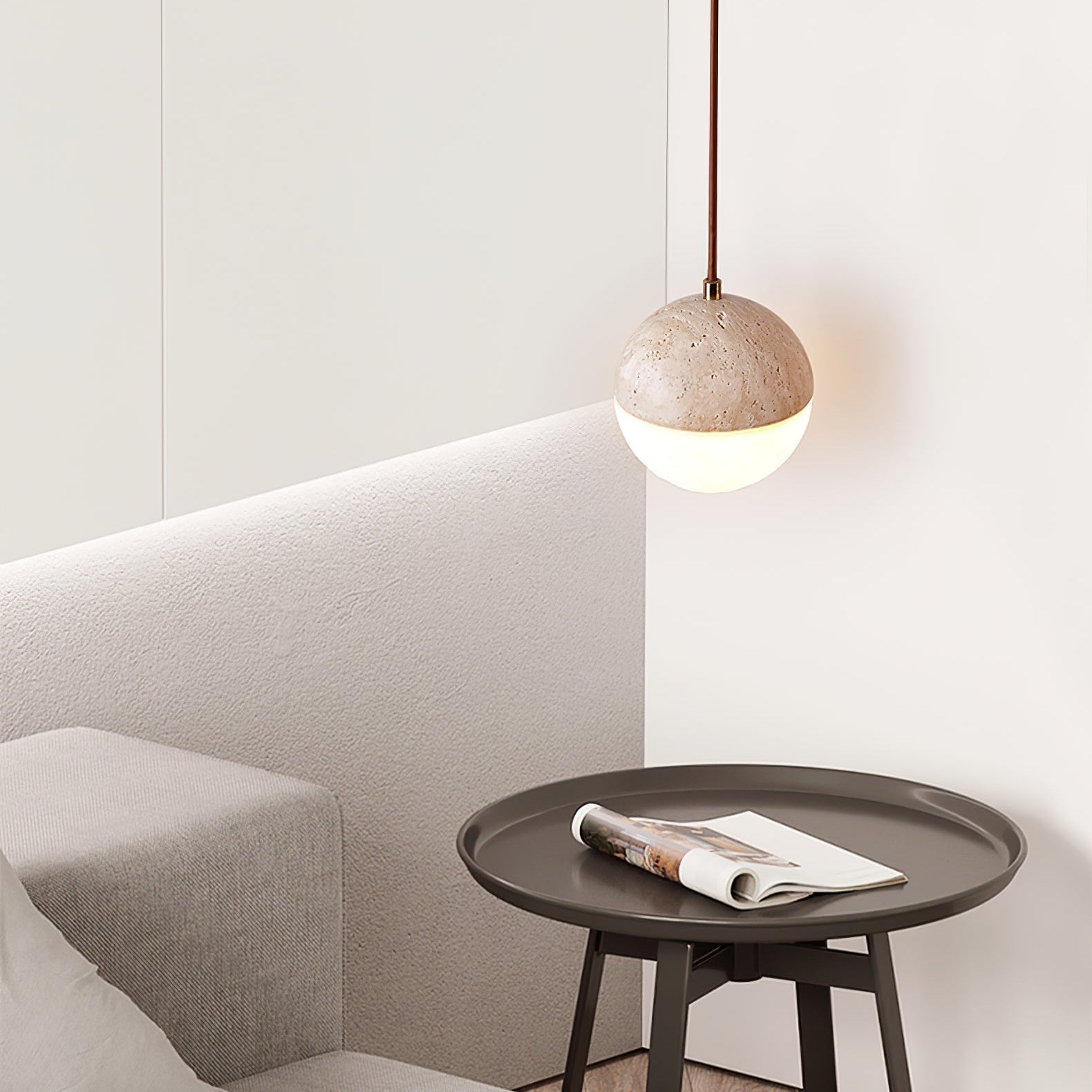 Soteno Natuursteen Hanglamp