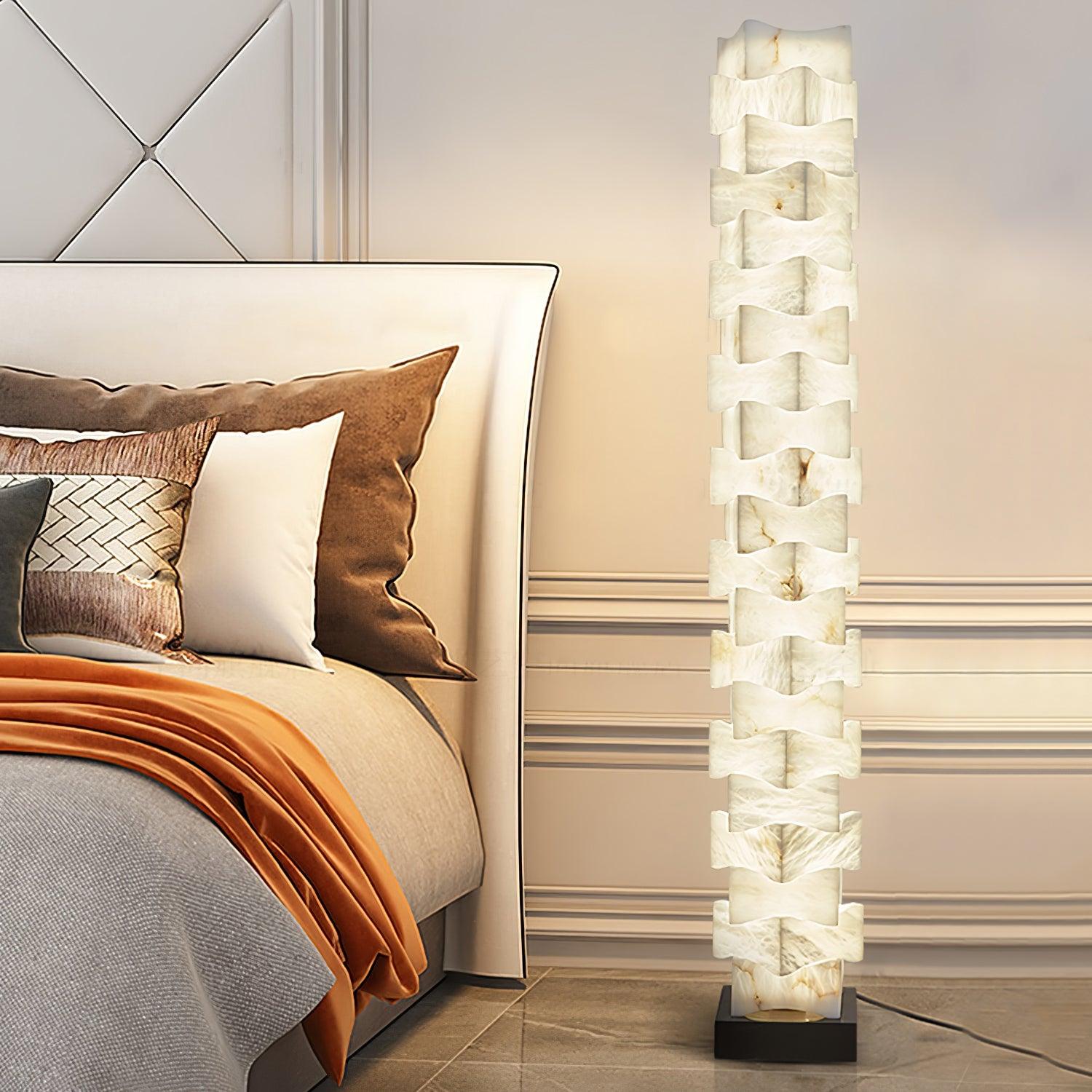 Labescos Albasten Vloerlamp