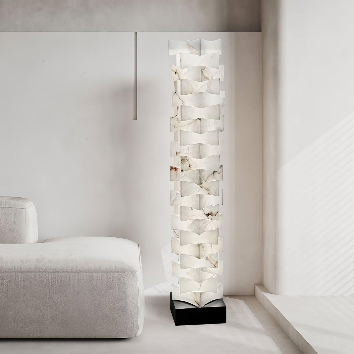 Labescos Albasten Vloerlamp